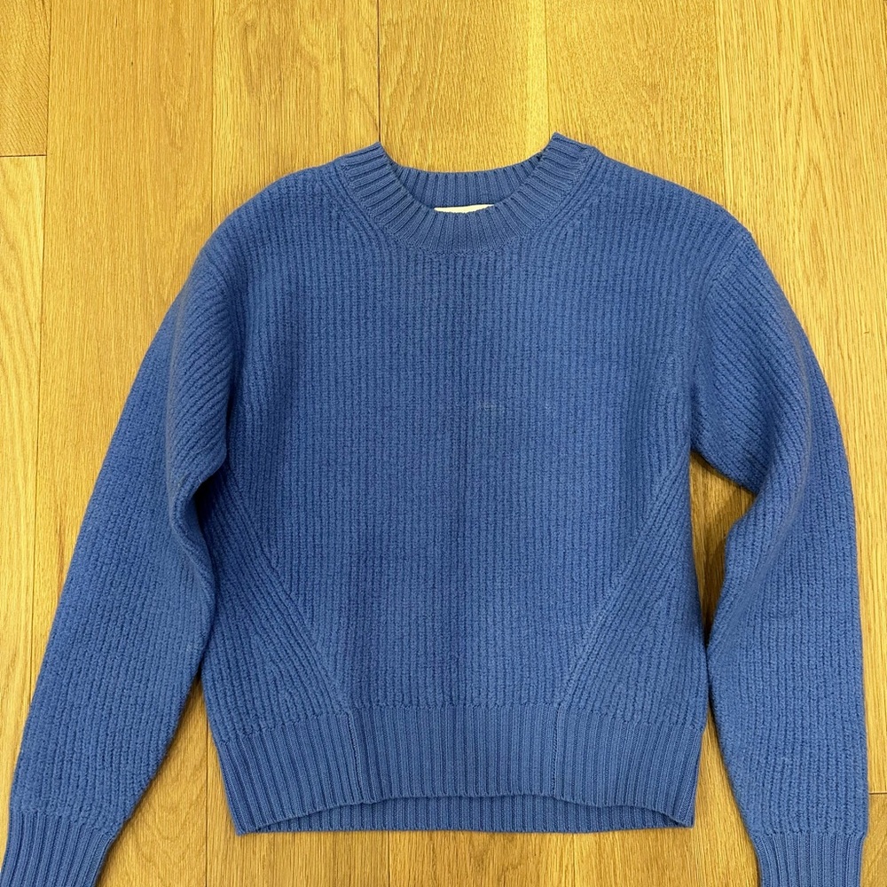 Wilfred Free Sky Blue Knit Pullover